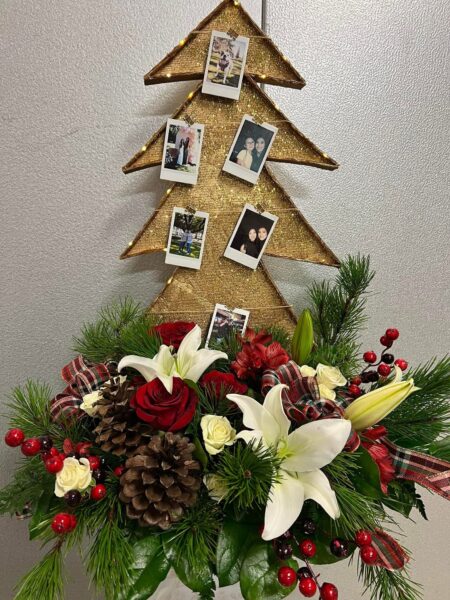 Custom Wooden Tree Arrangement.